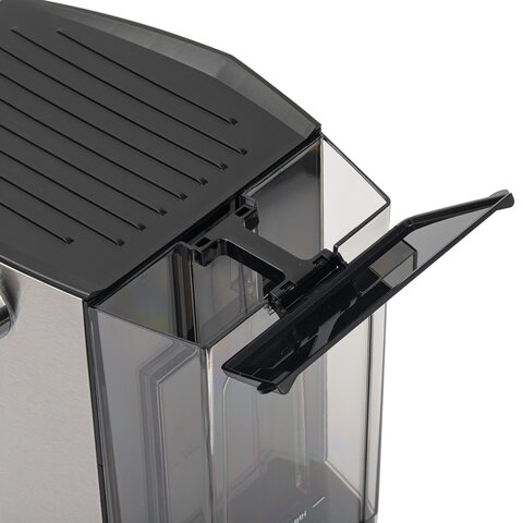 Кофеварка рожковая с дисплеем SONNEN CM-2066, ручной капучинатор, сенсор, 1 л, 950 Вт, 19 бар, 457882 - фото 9