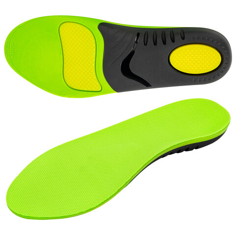 Стельки для кроссовок СПОРТИВНЫЕ КАРКАСНЫЕ, материал PU PRO SPORT, размер RU 36-37 / EU 37-38, с линиями выреза, SHEGRA (ШЕГРА), 700765 - фото 4