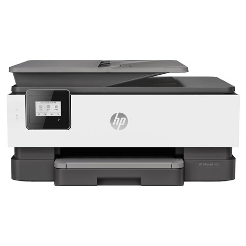 МФУ струйное HP OfficeJet 8013 "3 в 1" А4, 18 стр./мин, 20000 стр./мес., 1200x1200, ДУПЛЕКС, Wi-Fi, 1KR70B - фото 1