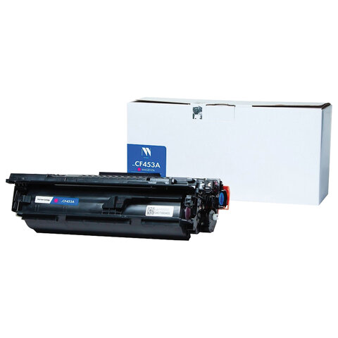 Картридж лазерный NV PRINT (NV-CF453A) для HP LJ M652/M653/M681/M682, пурпурный, ресурс 10500 страниц, NV-CF453AM - фото 1