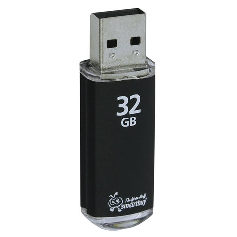 Флеш-память Smartbuy V-Cut, 32Gb, USB 2.0, чер, SB32GBVC-K - фото 2
