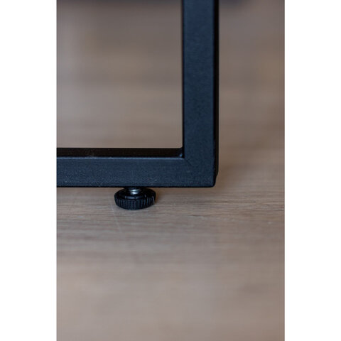 Стол BRABIX "SMART CD-019", 1180х600х770 мм, ЛОФТ, металл/ЛДСП бунратти, каркас черный, 641948 - фото 2