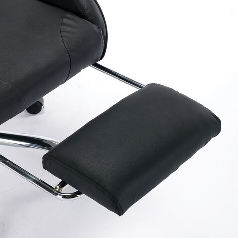 Кресло компьютерное BRABIX "Dexter GM-135", подножка, две подушки, экокожа, черное, 532800 - фото 18