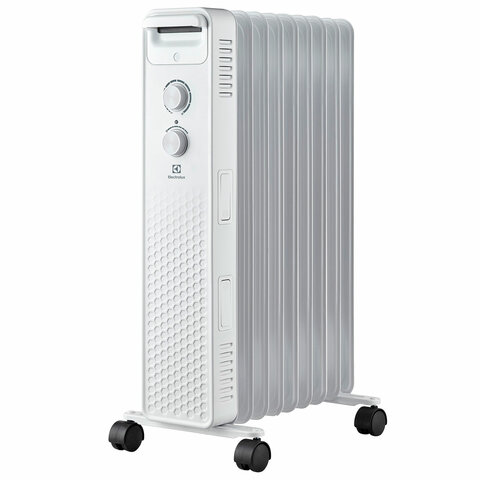 Обогреватель масляный ELECTROLUX EOH/BE-09ZW, 2000 Вт, 9 секций, белый, НС-1639044 - фото 1