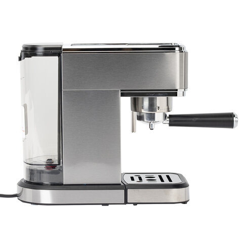 Кофеварка рожковая SONNEN CM-2033, ручной капучинатор, сенсор, 1 л, 1350 Вт, 19 бар, 457883 - фото 5