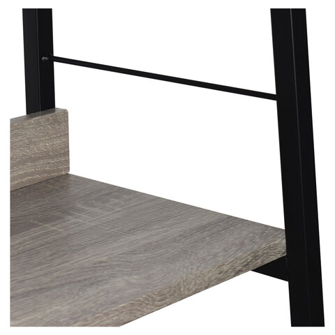 Стеллаж на металлокаркасе BRABIX "LOFT SH-002", 600х350х845 мм, цвет дуб антик, 641232 - фото 7