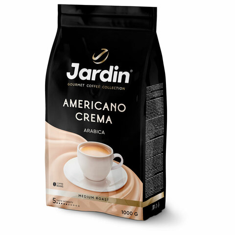 Кофе в зернах JARDIN "Americano Crema" 1 кг, 1090-06-Н - фото 3