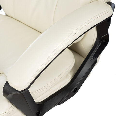 Кресло офисное BRABIX PREMIUM "Trend EX-568", экокожа, бежевое, 532102 - фото 7