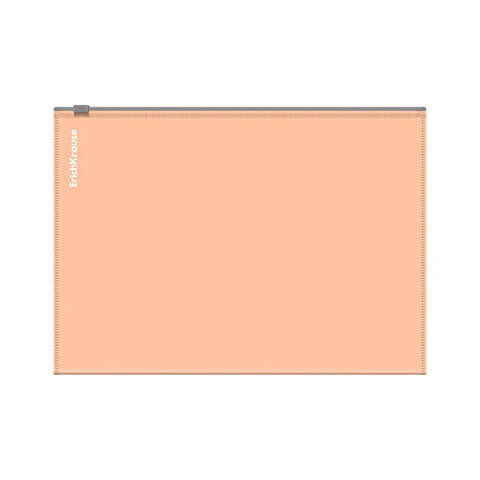 Папка-конверт на молнии ERICH KRAUSE "Matt Pastel Bloom" А5+ (250х180 мм), ассорти, 0,18 мм, 61170 - фото 4