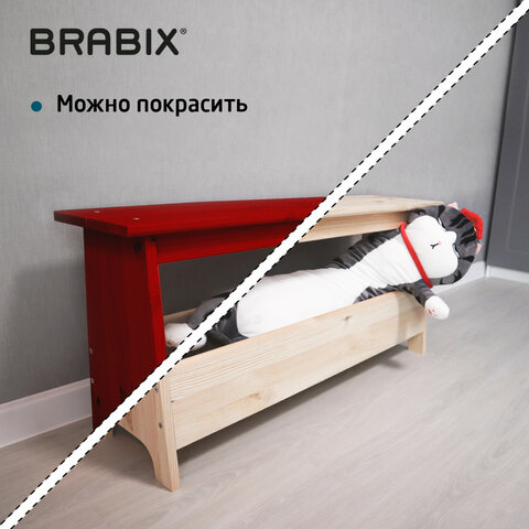 Скамья деревянная, сосна, BRABIX "Scandi Wood SC-003", 1000х250х450 мм, 641889, 006.02.35 - фото 8