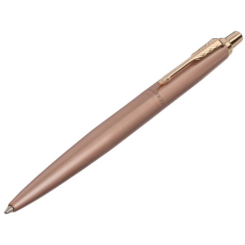 Ручка шариковая PARKER "Jotter XL Monochrome Pink Gold PGT", корпус "розовое золото", сталь, синяя, 2122755 - фото 4