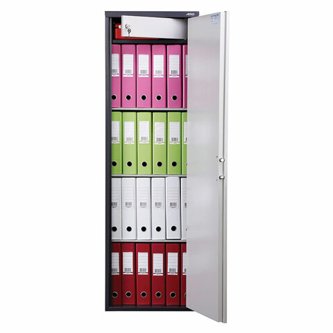 Шкаф металлический для документов AIKO "SL-150ТEL" ГРАФИТ, 1490х460х340 мм, 32 кг, S10799150902 - фото 3