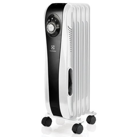 Обогреватель масляный ELECTROLUX EOH/M-5105N, 1000 Вт, 5 секций, белый, НС-1100920 - фото 1