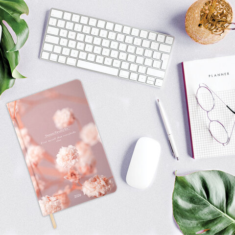 Ежедневник датированный 2026 А5 138x213 мм, BRAUBERG "Vista", под кожу твердый, "Tenderness", 117455 - фото 13