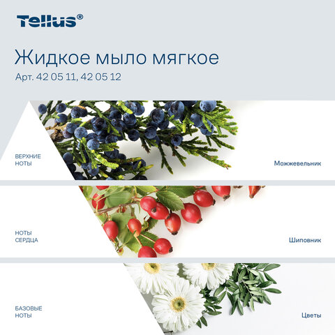 Картридж с жидким мылом одноразовый Tellus/TORK (Система S1) Advanced, 1 л, мягкое, 420511 - фото 19