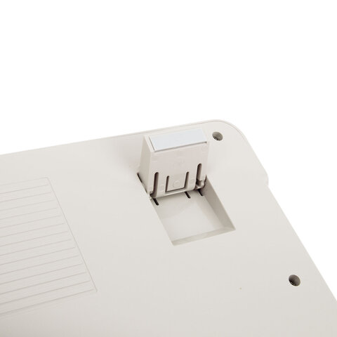 Клавиатура проводная USB, 102+98 клавиш, LED-подсветка, SONNEN K620, слоновая кость / серая, 513950 - фото 14