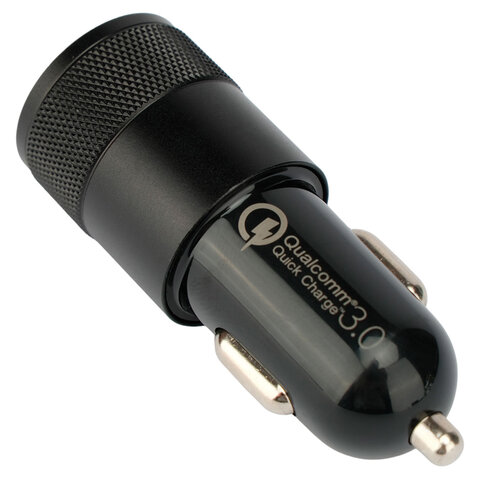 Зарядное устройство автомобильное CABLEXPERT 38 Вт, 3 А, QC3.0/PD, 1 х USB, 1 х Type-C, MP3A-UC-CAR24 - фото 2