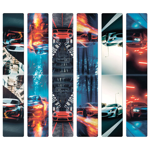 Закладки для книг МАГНИТНЫЕ, "BOYS", комплект 12 штук, 60x20 мм, FUNSTER (ФАНСТЕР), 116656 - фото 7