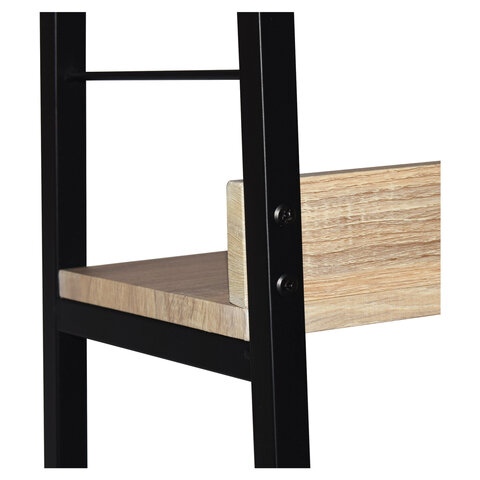 Стеллаж на металлокаркасе BRABIX "LOFT SH-003", 600х350х1500 мм, 5 полок, цвет дуб натуральный, 641236 - фото 12