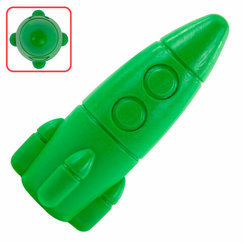 Восковые мелки фигурные BRAUBERG KIDS "РАКЕТА", НАБОР 36 цветов + НАКЛЕЙКИ В ПОДАРОК, 273084 - фото 6