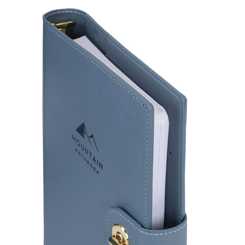 Ежедневник-органайзер недатированный B5 167х240 мм, BRAUBERG "Nova", под кожу, 160 л., голубой, 116201 - фото 5