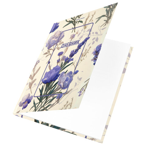 Дневник 1-11 класс 40 л., твердый, BRAUBERG, глянцевая ламинация, "Flowers", 107608 - фото 2