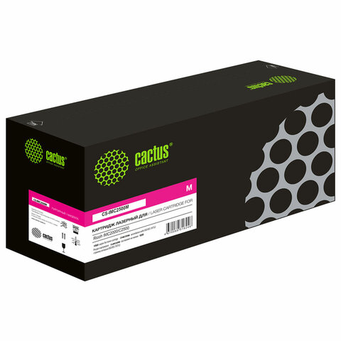 Картридж лазерный CACTUS (CS-IMC2500M) для Ricoh IMC2000/C2500, пурпурный, ресурс 10500 стр. - фото 1
