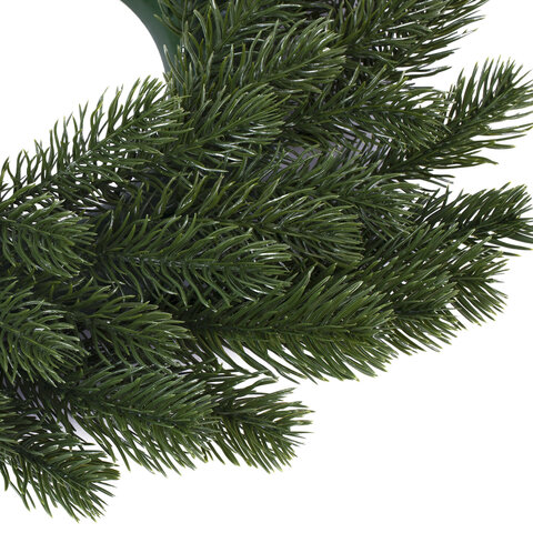 Венок новогодний, диаметр 42 см "Волшебство", литой ПЭТ, ЗОЛОТАЯ СКАЗКА, 592516 - фото 4