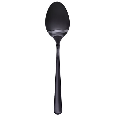Ложки столовые BLACK, НАБОР 2 шт., на подвесе, нержавеющая сталь, черные, WEGLA (ВЕГЛА), 702272 - фото 5