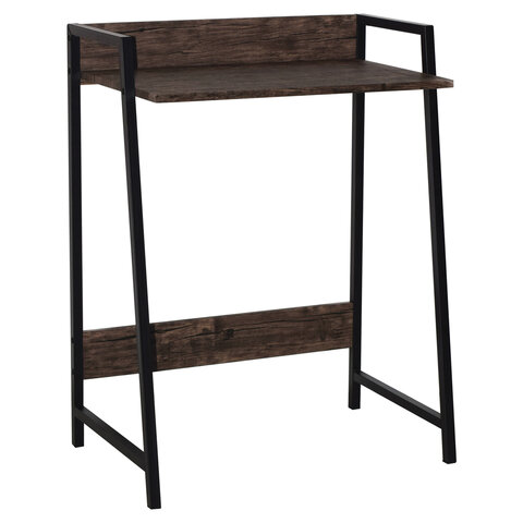 Стол на металлокаркасе BRABIX "LOFT CD-003", 640х420х840 мм, цвет морёный дуб, 641215 - фото 2