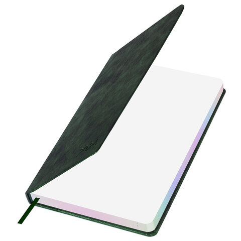 Ежедневник датированный 2026 А5 138х213 мм, BRAUBERG "Ice", под кожу, темно-зеленый, 117391 - фото 3