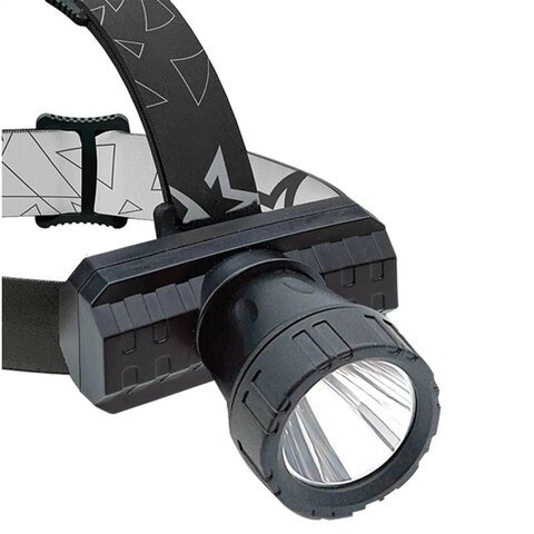 Фонарь налобный аккумуляторный КОСМОС 3 Вт LED, Li-ion, заряд от USB, KocAcHead3W - фото 2
