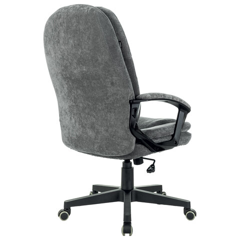 Кресло офисное BRABIX PREMIUM "Trend EX-568", велюр, серое, 533013 - фото 5