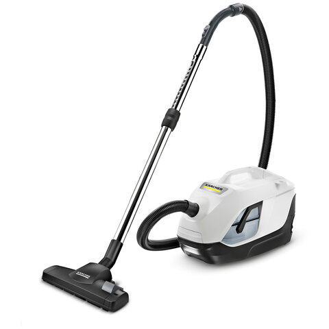 Пылесос KARCHER DS 6 Plus, с аквафильтром, 650 Вт, белый, 1.195-252.0 - фото 1