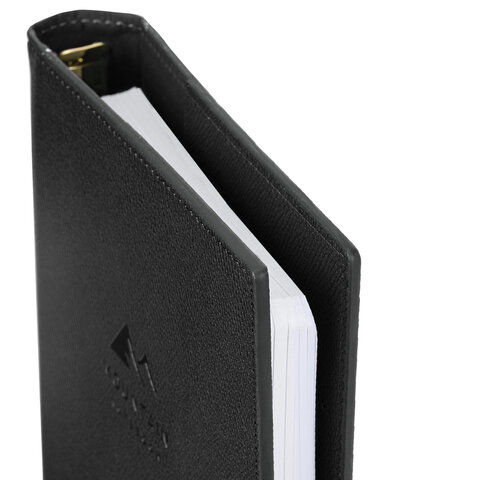 Ежедневник-органайзер недатированный B5, 167х240 мм, BRAUBERG "Nova", под кожу, 160 л., черный, 116204 - фото 4