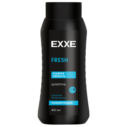 Шампунь для всех типов волос для мужчин 400 мл EXXE MEN FRESH "Тонизирующий", С0007975 - фото 1