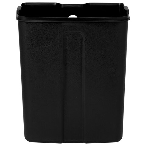 Ведро мусорное с педалью 6 л, крышка с доводчиком, черное матовое, металл, LAIMA ULTRA, 701564 - фото 5