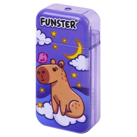 Корректирующая лента FUNSTER (ФАНСТЕР) "КАПИБАРЫ", 5 мм х 5 м, корпус ассорти, блистер, 273020 - фото 3