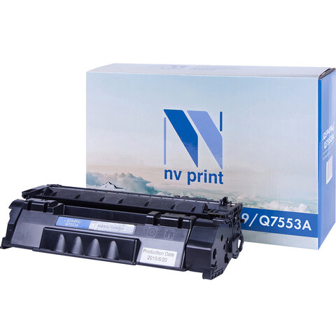 Картридж лазерный NV PRINT (NV-Q5949A/Q7553A) для HP LJ 1160/1320/3390/2014/2015, ресурс 3000 стр. - фото 1