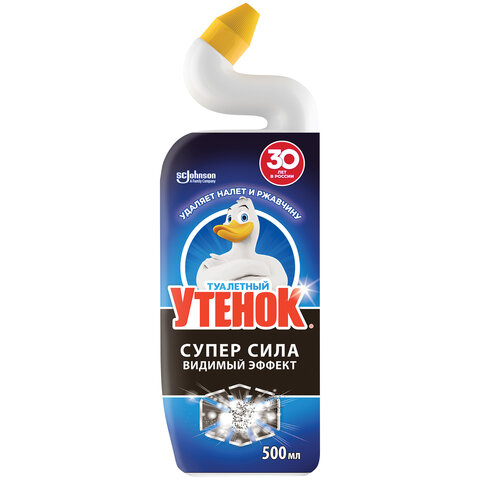 Средство для сантехники УТЕНОК Супер Сила Видимый Эффект 500мл. - фото 1