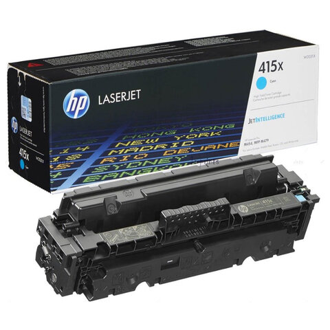 Картридж лазерный HP (W2031X) Color LaserJet M454dn/M479dw и др, №415X, голубой, оригинальный, ресурс 6000 страниц - фото 2