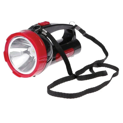 Фонарь аккумуляторный КОСМОС 5 Вт LED, выдвижная вилка, заряд от сети, KOCAc9105WLED - фото 2