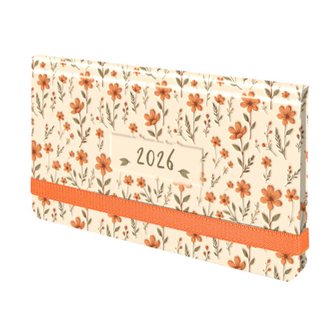 Еженедельник датированный 2026 с резинкой 171х93 мм, BRAUBERG, твердый, УФ-ЛАК, 64 л., "Паттерн", 117354 - фото 1