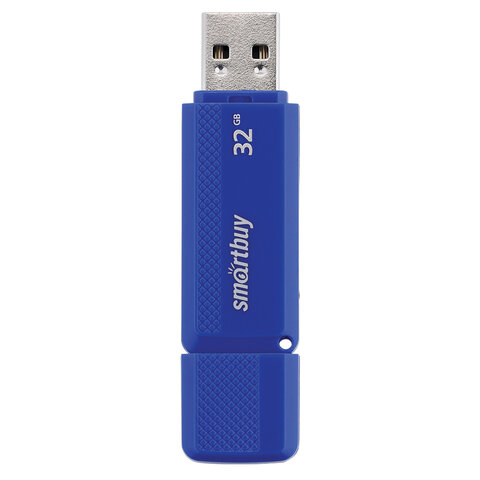 Флеш-диск 32 GB, SMARTBUY Dock, USB 2.0, синий, SB32GBDK-B - фото 5