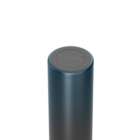 Термокружка 420 мл JOYLUX (ДЖОЙЛЮКС) ULTRA GRADIENT, нержавеющая сталь SUS304, черный/синий, 700275 - фото 5