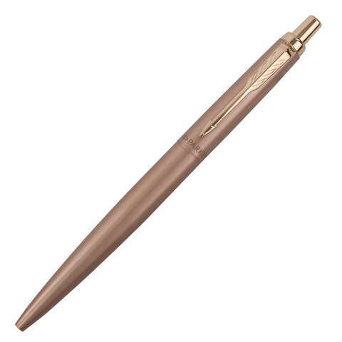 Ручка шариковая PARKER "Jotter XL Monochrome Pink Gold PGT", корпус "розовое золото", сталь, синяя, 2122755 - фото 3