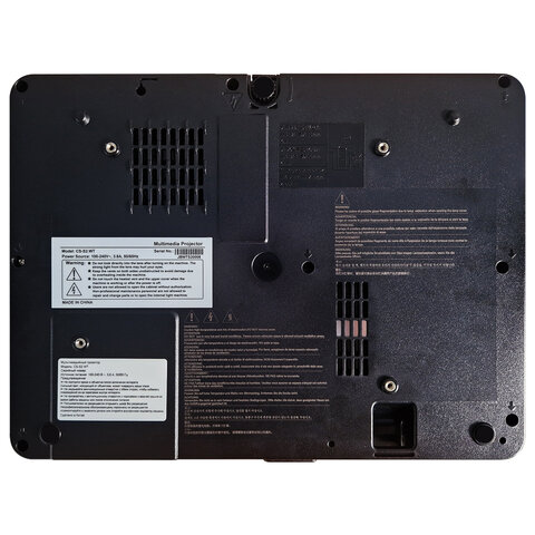 Проектор CACTUS CS-S2.WT, 3 LCD, 1024x768, 16:9, 4:3, 40000 лм, 15000:1, 3,26 кг - фото 3