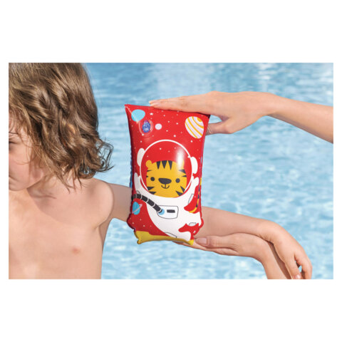 Нарукавники для плавания "Подводный мир" 30x15 см, 5-12 лет, BESTWAY, 32102 - фото 4
