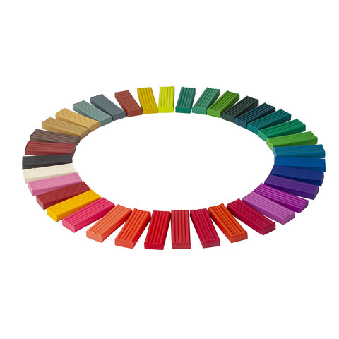 Пластилин классический BRAUBERG "АКАДЕМИЯ", 36 цветов, 720 г, со стеком, ВЫСШЕЕ КАЧЕСТВО, 105901. - фото 4