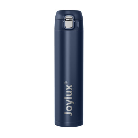 Термокружка 520 мл JOYLUX (ДЖОЙЛЮКС) ULTRA BLUE, нержавеющая сталь SUS304, синий матовый, 700278 - фото 2